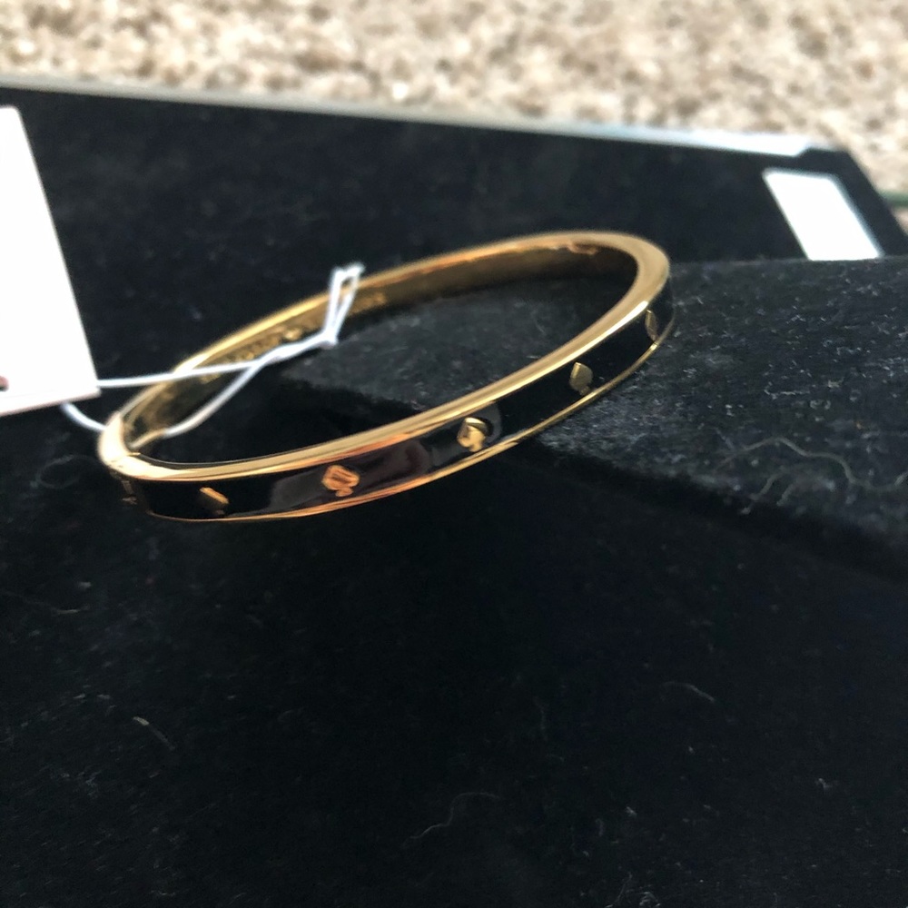 Kate Spade hinged bangle bracelet - Picture 2 of 2